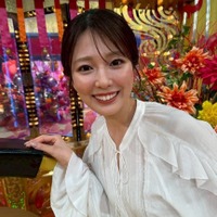 日テレ黒田みゆアナ、ピンクのノースリワンピ姿に絶賛の声「透明感すごい」「大人の魅力」 画像