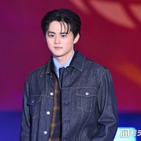 鈴鹿央士の登場に歓声上がる「メンノン」モデル21人連続ランウェイで視線釘付けに【ガルアワ2026SS】 画像