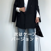 きれいめジャケットのデニム合わせが今っぽい。オンでもオフでも映える春の着こなし【40代の毎日コーデ】 画像