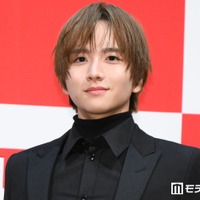 板垣李光人、金髪から新髪色へのイメチェン姿公開「相変わらずかっこいい」「どっちも似合ってる」の声 画像