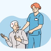 「点滴の針を勝手に抜く」「薬を拒否して口を開けない」認知症の方を身体拘束するしかない！？疲弊する現場、一体どうすれば【医師監修】 画像