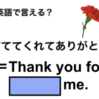 英語で「育ててくれてありがとう」は何て言う？ 画像