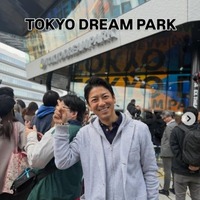 2児の父・元テレ朝アナ、息子とのGW満喫ショット公開「イケメン親子」「2人とも顔小さい」の声 画像