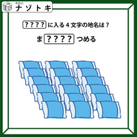 クイズです！イラストが表す「ま？？？？つめる」。隠れた4文字の地名は？【難易度LV.２・甘口】 画像