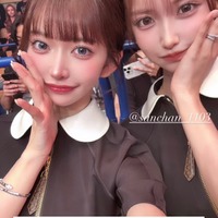 「ラブキン2」“真剣交際”で話題の格闘家・白鳥大珠選手「GOAT」で世界王座奪取 勝者パネル贈呈の美女・飛鳥＆さんごも「美しすぎる」「リングの女神」と話題沸騰 画像