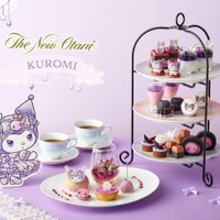 クロミのアフタヌーンティーが期間限定開催！ どくろムース＆マカロンなど登場「KUROMI Afternoon Tea at Castillian」 画像