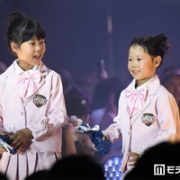 SNS総フォロワー170万超・ぽるぽるふぁみりー、お揃いピンク制服姿に視線集中「ちびっ子モデル癒やされる」「愛おしい」の声【学生ランウェイ名古屋】 画像