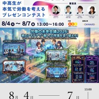 【夏休み2026】中高生が働き方改革を提言…労働の未来会議8/4-7 画像