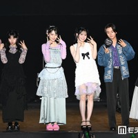 「だぁれかさんとアソぼ？」FRUITS ZIPPER鎮西寿々歌、2人の“先輩”とステージ共演 怪異襲来の演出で会場悲鳴【TGC新潟2026】 画像
