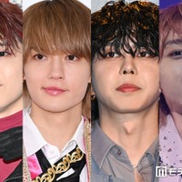EBiDAN、CM前の“内輪ノリ”に注目集まる「誰の声かと思ったら」総勢58人で圧巻パフォーマンス【音楽の日2026】 画像