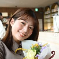 テレ朝・田中萌アナ、ノースリ衣装2コーデ公開「美しいの一言」「スタイル抜群」の声 画像