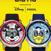 ミッキーたち目が動く！FOSSIL×Disney「BIG TIC」限定腕時計、ミッキー&ドナルドモデル発売 画像