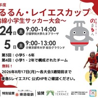 東急沿線の小学生サッカー大会「のるるん・レイエスカップ」参加チーム募集 画像