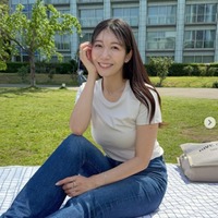 “身長170cm”美人気象予報士、美スタイル際立つタンクトップ×レギンス姿に反響「頭身バランスバグってる」「身体の半分以上脚」 画像