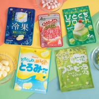 あなたの推しグミは？“しゃりしゃり”“じゅわっ”新感覚グミがファミマに集結 冷やしパインなど全5種 画像