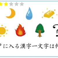 【クイズ】漢字1文字、何が入る？意外に解けないイラストクイズ 画像