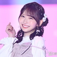 日向坂46藤嶌果歩、初「TGC」で堂々ランウェイ リボン×パール散りばめたヘアで輝く【TGC2026A/W】 画像