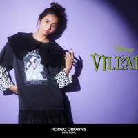 ディズニー「MICKEY＆FRIENDS」「VILLAINS SERIES」が秋冬ファッションに　ロデオクラウンズから新作登場 画像