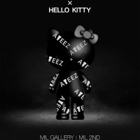 ATEEZ、HELLO KITTY “BLACK SERIES”とコラボ 表参道でポップアップ限定開催 画像
