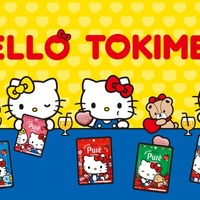 「ピュレグミ×キティ」コラボ第2弾はりんごソーダ味 定番ハート型にキティ、リボンがランダムに、ミミィ＆ダニエルも仲間入り 画像