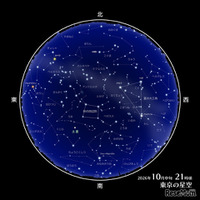 オリオン座流星群10/22明け方に見ごろ、前後数日が観測チャンス 画像