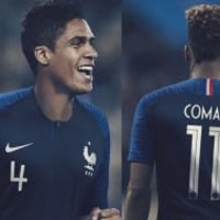 フランス代表、ロシアW杯に向けた2018新ユニフォームを発表! 画像