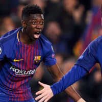バルセロナFWデンベレ、自分は「フェラーリ」と発言! 画像