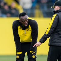 ドルトムント監督「ボルトにはサッカーの才能があるが…」 画像