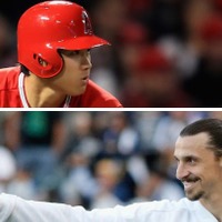 大谷とイブラヒモヴィッチ、いっしょにLAのスポーツ界を席巻してた! 画像