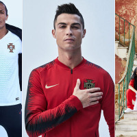 ポルトガル代表、W杯関連アパレルを続々発表!「チームコレクション・長袖編」 画像