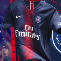 パリ・サンジェルマン、2018-19新ユニフォームを発表!新色の背番号も 画像