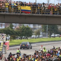 日本とW杯で戦うコロンビア代表、公開練習が凄いことに!なんと3万人が集結 画像