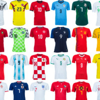 「W杯出場全32か国ユニフォームランキング!全64着を格付け」 画像