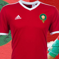 ホームは国旗の深紅!モロッコ代表、ロシアW杯に向けた新ユニフォームを発表 画像