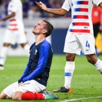 フランス代表、どうした…W杯直前にUSAに大苦戦!ジルーは流血 画像