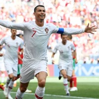ロナウドの2試合連続弾でポルトガルが今大会初勝利!モロッコは敗退が決定 画像