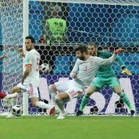 「決勝点男」に匹敵する輝きを見せたのは?イラン対スペインの採点表とマンオブザマッチ 画像