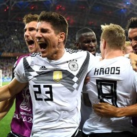 王者ドイツ、退場者を出しながらスウェーデンに劇的逆転勝利! 画像
