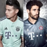 王者バイエルン、2018-19アウェイ&サードユニフォームを発表!背番号も掲載 画像