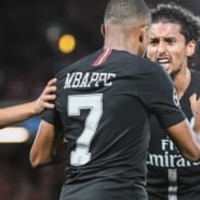 「PSG×ジョーダン」コラボユニ!選手たちの試合着用画像を見まくる 画像
