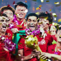 「広州王国」崩壊!上海上港初優勝の場面、フッキも表情がいいぞ 画像
