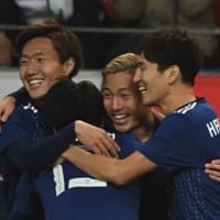 日本代表、年内最終戦でキルギスに快勝!山中亮輔のデビュー弾も飛び出す 画像
