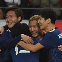 日本代表、年内最終戦でキルギスに快勝！山中亮輔のデビュー弾も飛び出す 画像