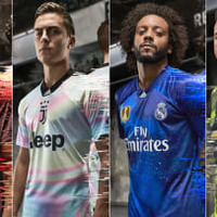 「FIFA19・欧州4クラブ」の4thユニフォーム、adidasが数量限定で本当に発売! 画像