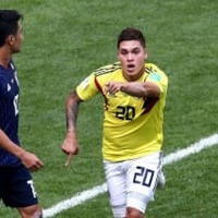 W杯日本戦で強烈FKゴール、あのキンテーロが中国移籍か? 画像