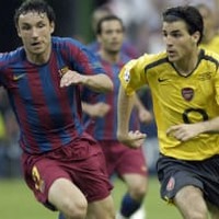 ユニフォームで振り返るCL決勝~2005-06 バルセロナ対アーセナル 画像