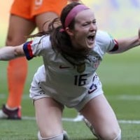 女子W杯、最強アメリカが優勝！4年前は「ピザを食べてた」24歳が美ゴール 画像