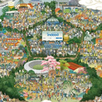 求人検索エンジンの『Indeed(インディード)』が“サッカー島”を開設! 画像