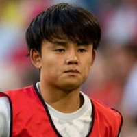 久保建英、レアルGKクルトワを打ち抜いた「強烈シュート」がこれ! 画像