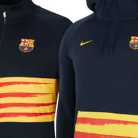 バルセロナ、「カタルーニャの象徴」をデザインのトレーニングウェア登場! 画像